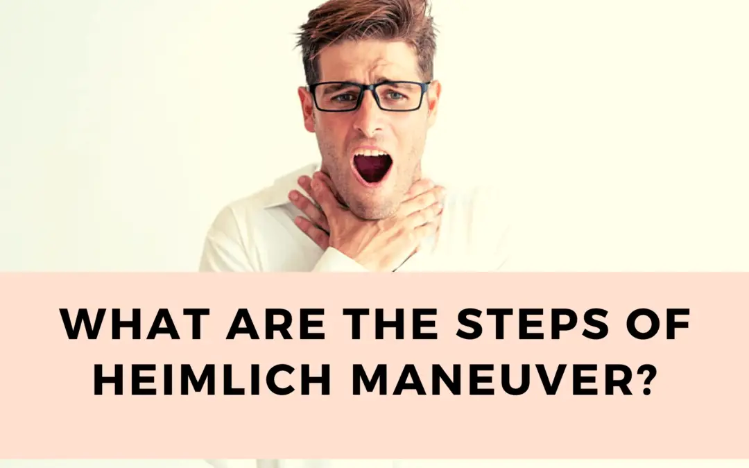 Heimlich maneuver – What are the steps and its success rate?