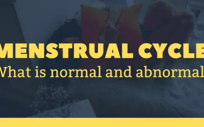 Menstrual cycle – what is normal and abnormal?