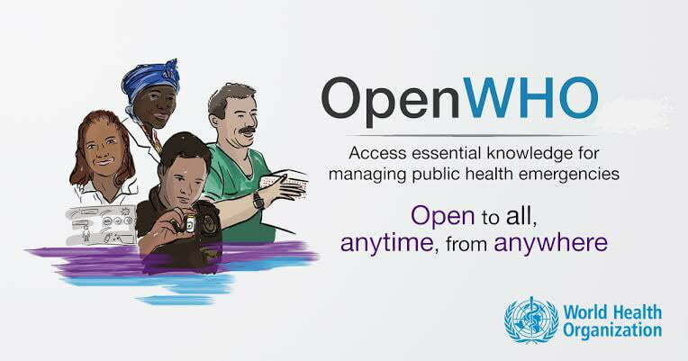 OpenWHO free online courses 2023 by World Health Organization