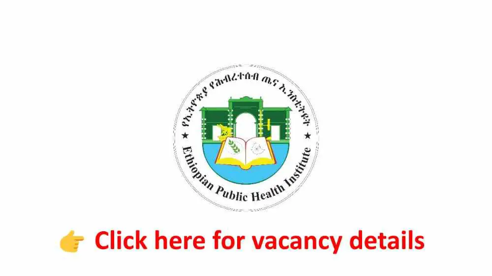 Data Collector – Ethiopian Public Health Institute Vacancy Announcement
