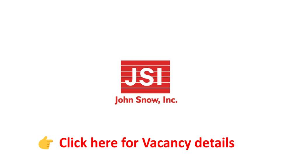 Digital health – Intern, JSI Vacancy Announcement