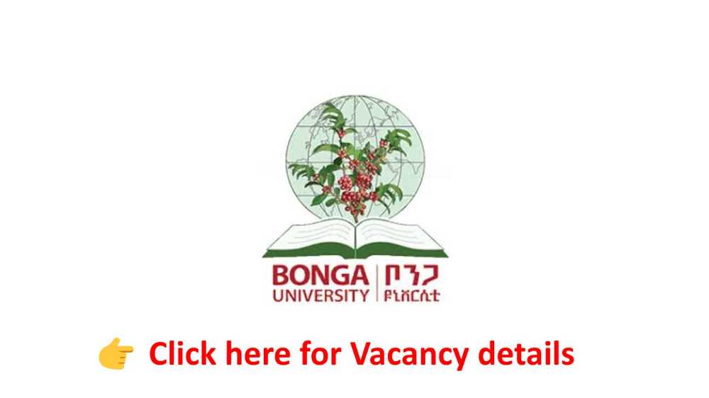 Bonga University Vacancy Announcements